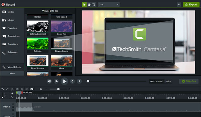 Cập nhật Camtasia 2021 mới nhất để khám phá hàng loạt tính năng, công cụ mới