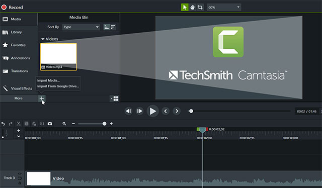 Camtasia 2021 mới nhất không chỉ 